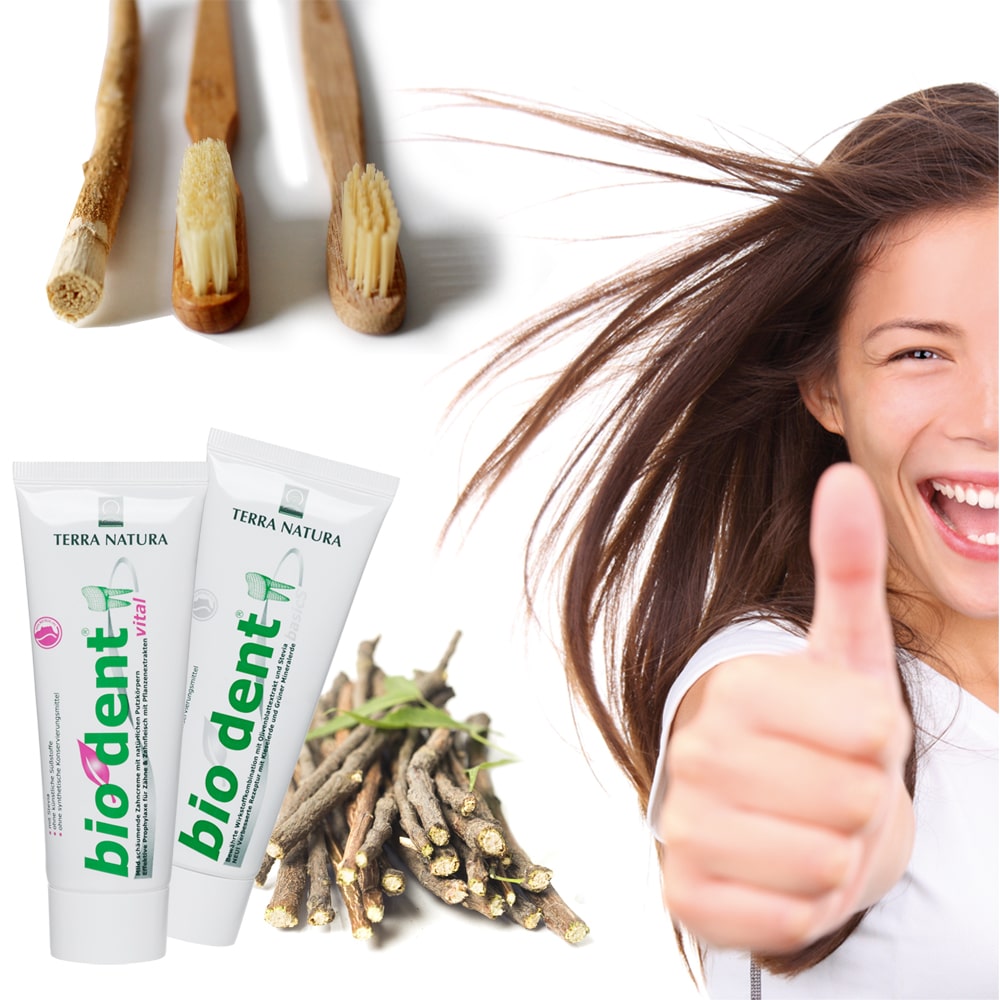 Fluoridfreie-Zahncreme-Biodent-Terranatura-Naturkosmetik Fluoride-Free toothpaste | Biodent | Terranatura natural cosmetics.