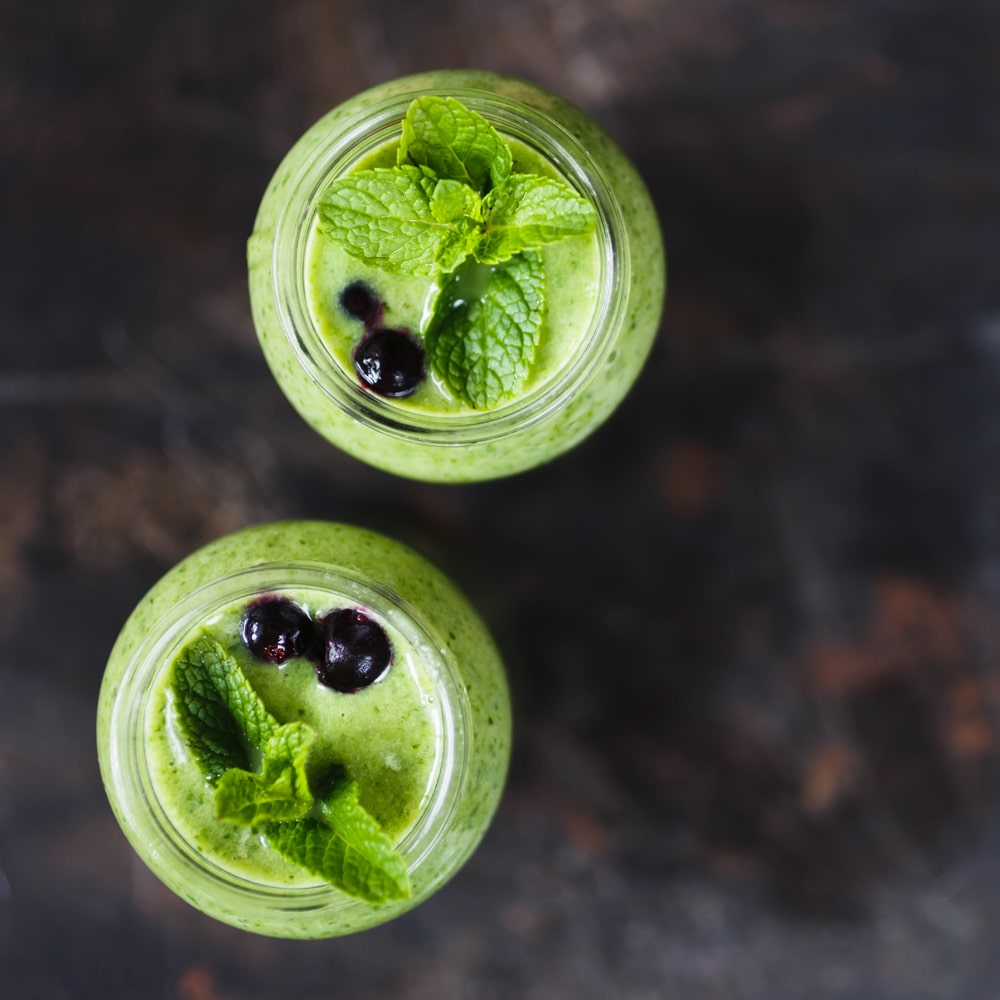 Gemüse Smoothie mit Stevia gesüsst Leckere grüne Smoothies mit Stevia gesüßt.